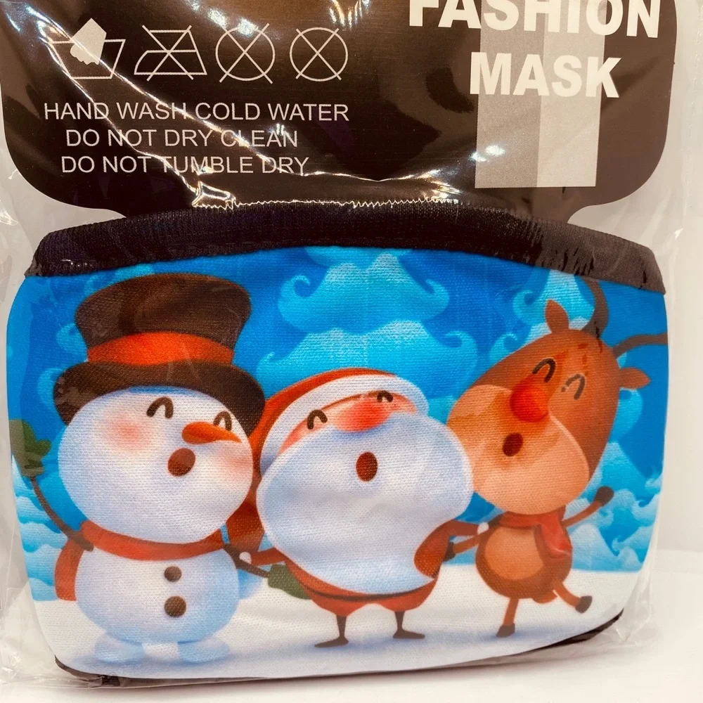 Face Masks Christmas Santa and Snowmen!